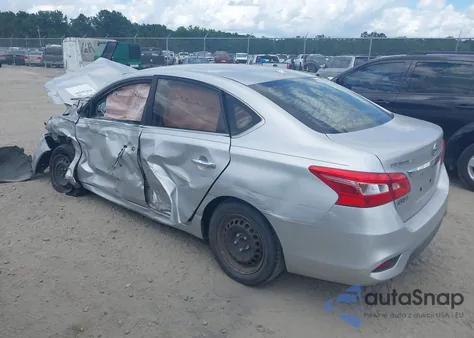 2016 Nissan Sentra Sv из США, поврежденный, VIN 3N1AB7AP8GY259308